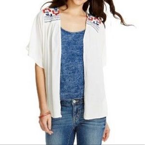 Mossimo Embroidered Kimono